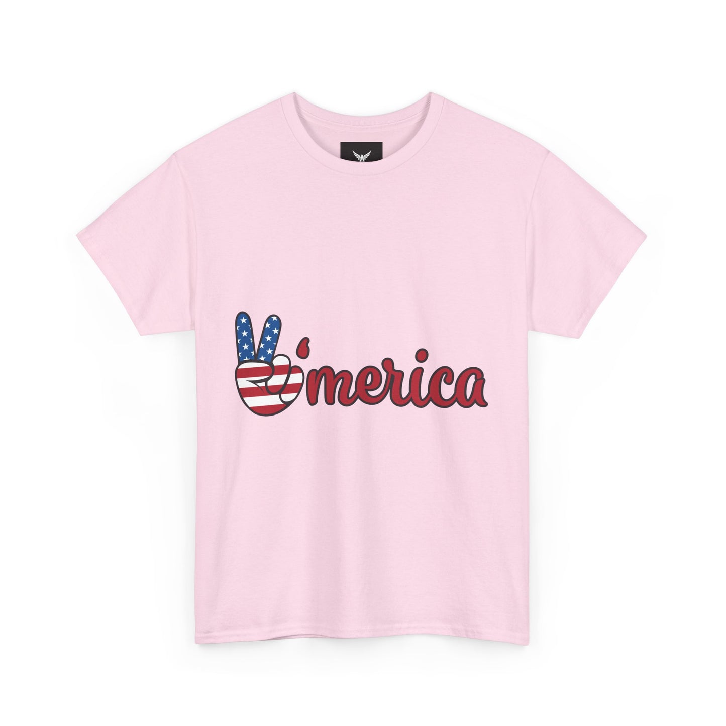 Peaceful Patriotic Tee – Unisex Heavy Cotton Tee with 'Merica Design, USA Pride Shirt, 4th of July Celebrations, Casual Everyday Wear, [...]