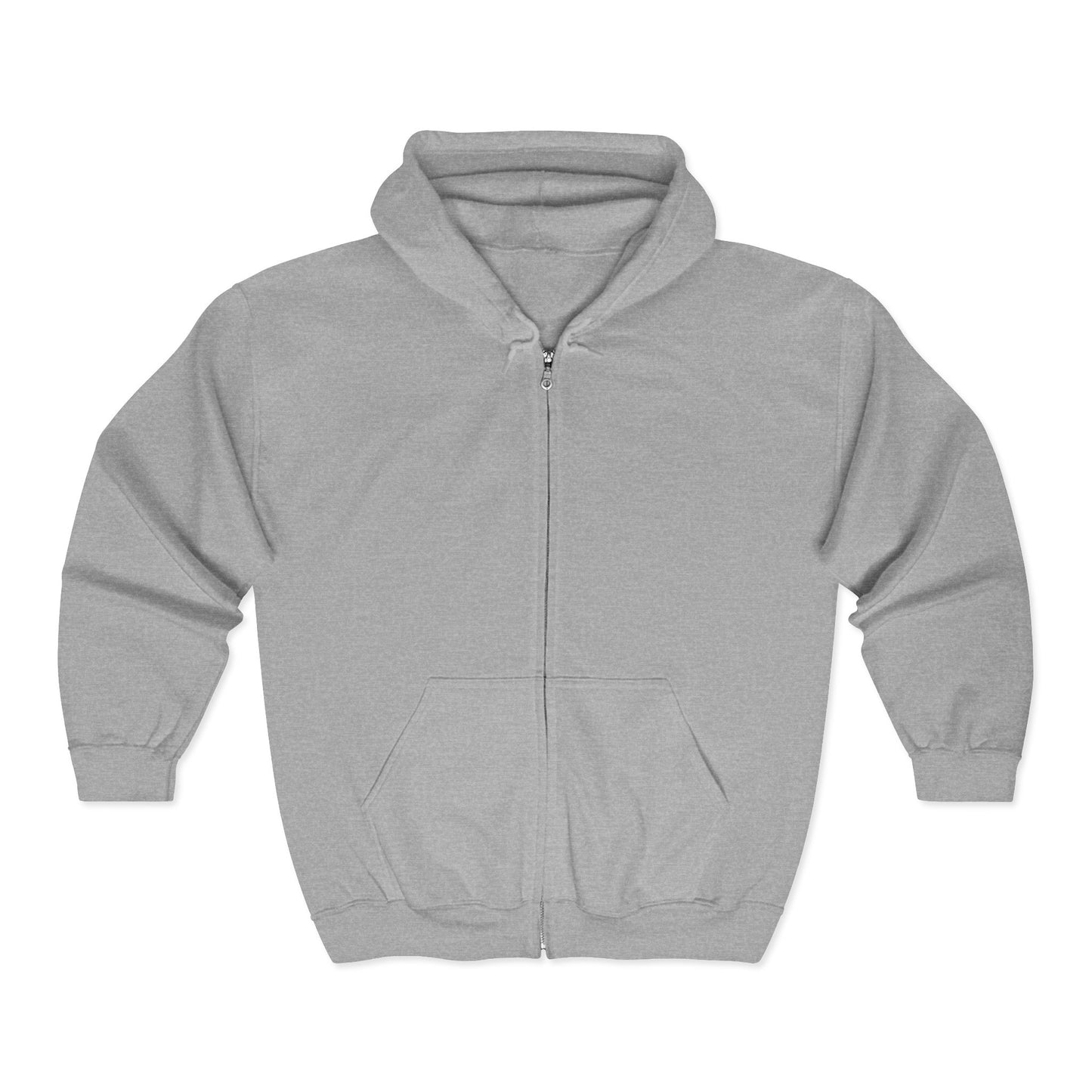 Cozy Full Zip Hoodie – Perfect for Casual Wear, Outdoor Adventures, Gifts for Him/Her, Fall Fashion, Relaxation Attire