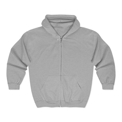 Cozy Full Zip Hoodie – Perfect for Casual Wear, Outdoor Adventures, Gifts for Him/Her, Fall Fashion, Relaxation Attire