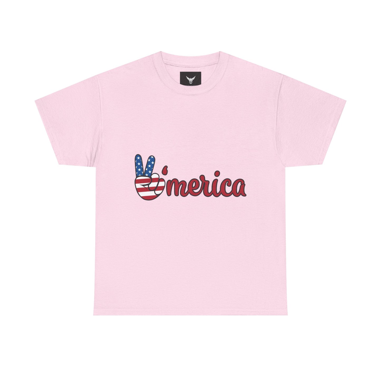Peaceful Patriotic Tee – Unisex Heavy Cotton Tee with 'Merica Design, USA Pride Shirt, 4th of July Celebrations, Casual Everyday Wear, [...]