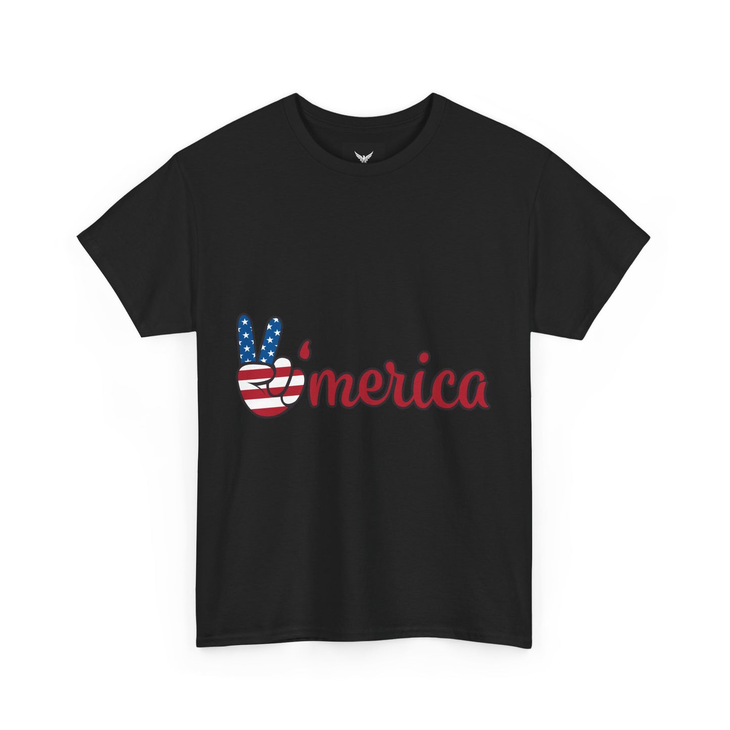 Peaceful Patriotic Tee – Unisex Heavy Cotton Tee with 'Merica Design, USA Pride Shirt, 4th of July Celebrations, Casual Everyday Wear, [...]