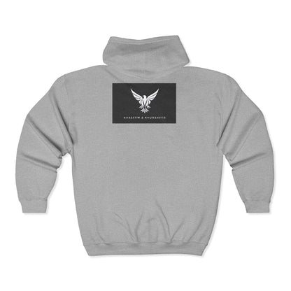 Cozy Full Zip Hoodie – Perfect for Casual Wear, Outdoor Adventures, Gifts for Him/Her, Fall Fashion, Relaxation Attire